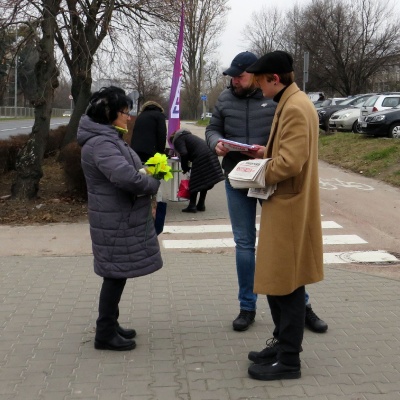 Akcja zbierania podpisów pod obywatelskim projektem 